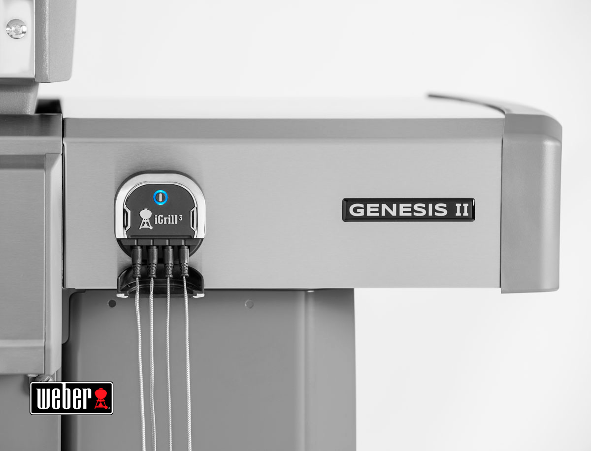 Гриль газовый GENESIS II  E-310 GBS, черный (61011175)